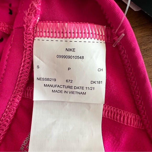 Nike Swim Women's Essential Layered Tankini Mesh Top Pink Size Small - Picture 11 of 14